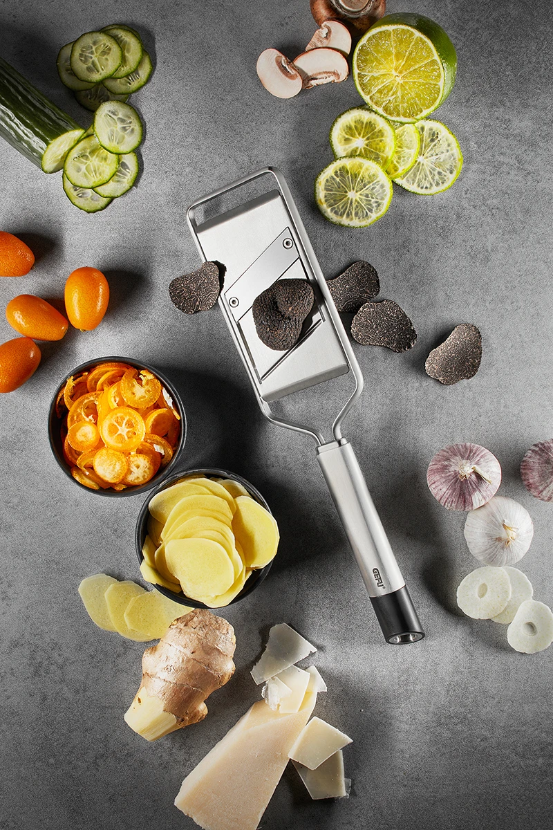 GEFU Set: Gourmet-Hobel PRIMELINE, Mini + Feinreibe PRIMELINE, Mini 6 GEFU Set: Gourmet-Hobel PRIMELINE, Mini + Feinreibe PRIMELINE, Mini – Bild 4