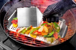 GEFU Set: Burger Und Schmelzglocke BBQ + Wender BBQ XXL -GEFU Verkaufsgeschäft 00217 gefu set burger und schmelzglocke bbq mit wender xxl bbq 04