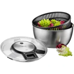 GEFU Salatschleuder »SPEEDWING®«, Edelstahl, Ø 27 Cm, Inhalt 5 Liter