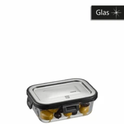 GEFU Frischhaltedose MILO, Rechteckig, 400 Ml (Frische- Und Vorratskontrolle Per App)