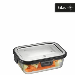 GEFU Frischhaltedose MILO, Rechteckig, 600 Ml (Frische- Und Vorratskontrolle Per App)