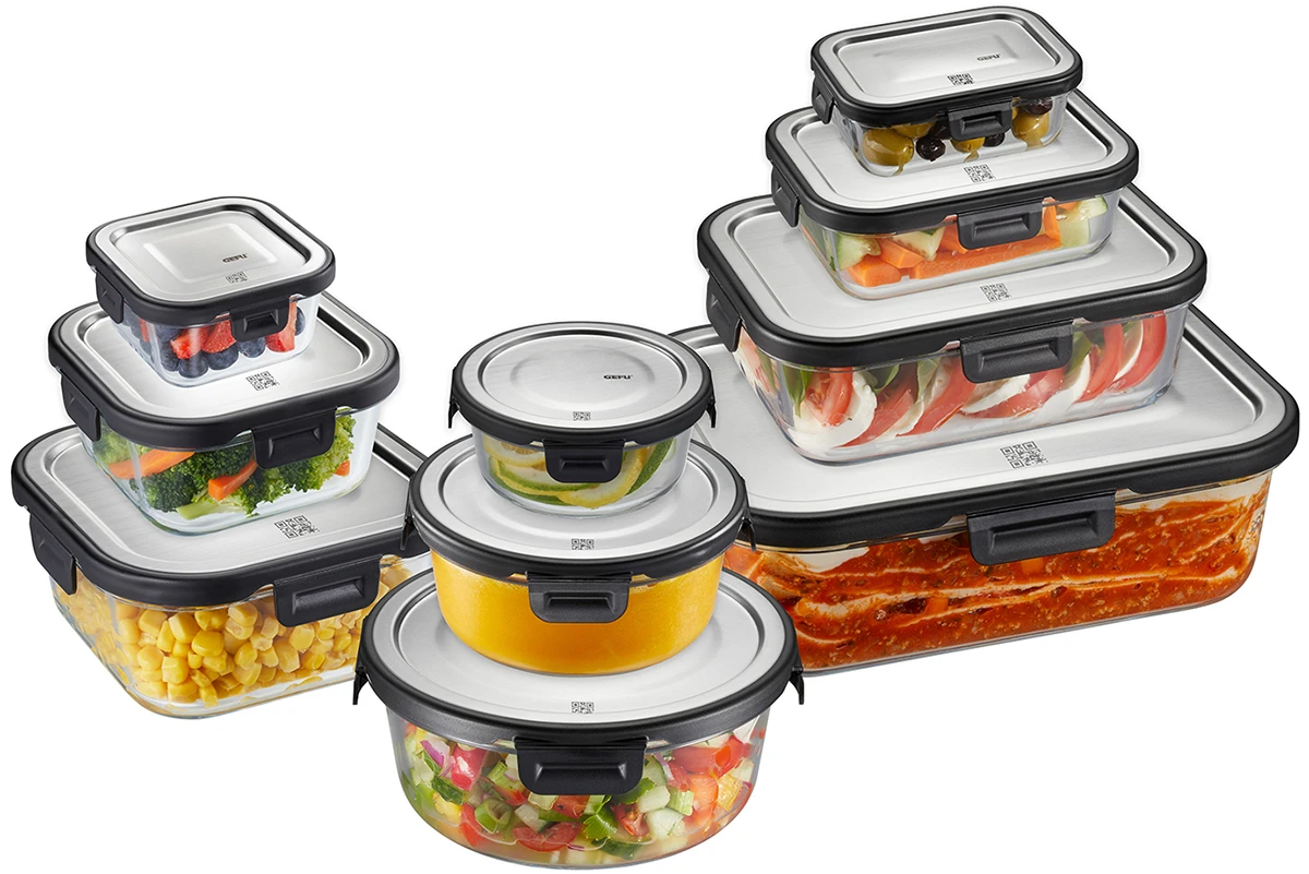 GEFU Frischhaltedose MILO, Quadratisch, 800 Ml (Frische- Und Vorratskontrolle Per App) 6 GEFU Frischhaltedose MILO, Quadratisch, 800 Ml (Frische- Und Vorratskontrolle Per App) – Bild 4