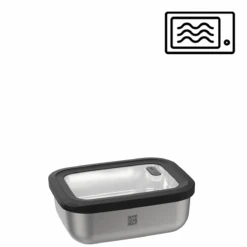 GEFU Frischhaltedose PROVIDO, Rechteckig, 600 Ml (Frische- Und Vorratskontrolle Per App)