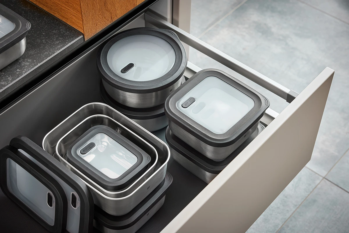 GEFU Frischhaltedose PROVIDO, Rechteckig, 1.300 Ml (Frische- Und Vorratskontrolle Per App) 10 GEFU Frischhaltedose PROVIDO, Rechteckig, 1.300 Ml (Frische- Und Vorratskontrolle Per App) – Bild 8