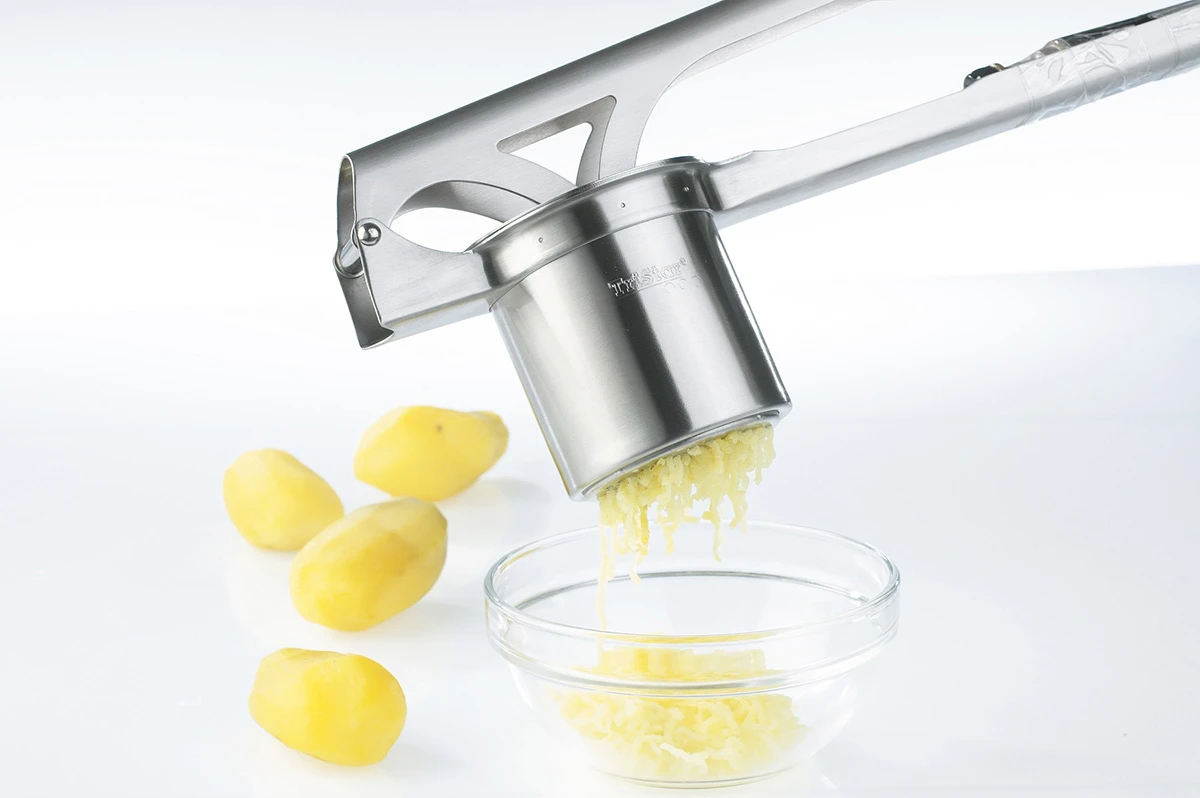 GEFU Kartoffel- Und Spätzlepresse TRI STAR® Mit 3 Lochscheiben 6 GEFU Kartoffel- Und Spätzlepresse TRI STAR® Mit 3 Lochscheiben – Bild 4