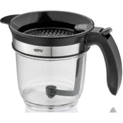 GEFU Fetttrennkanne »FLUIDO«, Kunststoff-Edelstahl, Müheloses Entfetten Von Suppen, Saucen Und Bratenfonds, 1 L