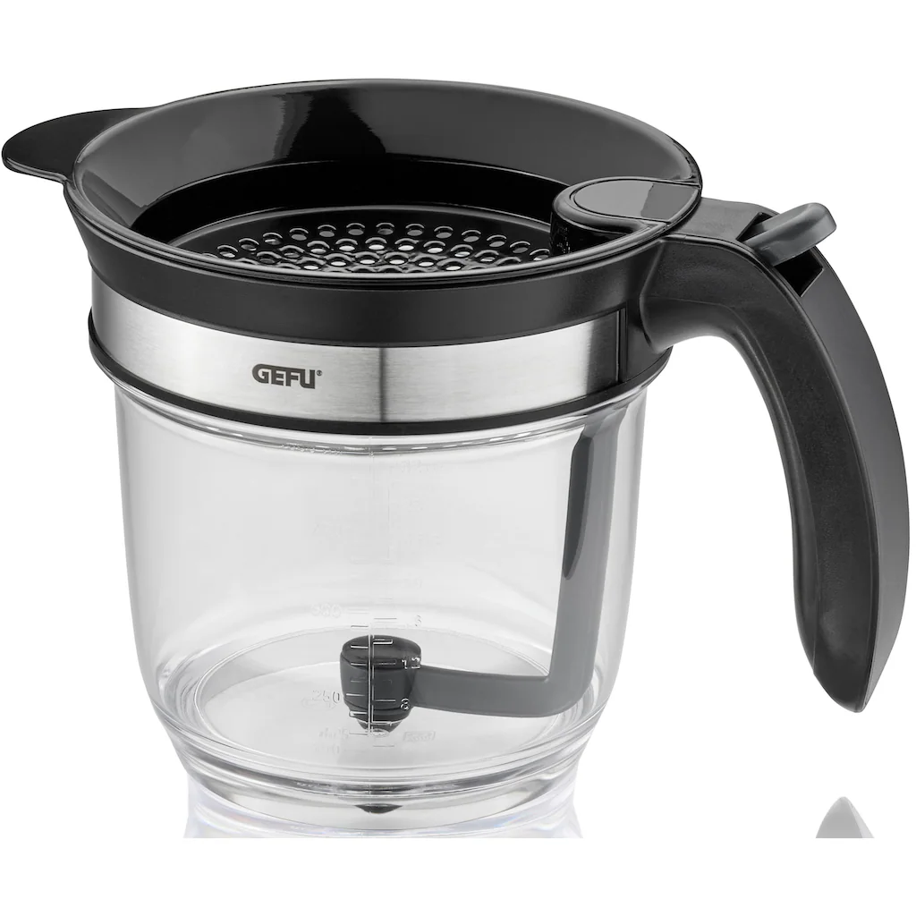 GEFU Fetttrennkanne »FLUIDO«, Kunststoff-Edelstahl, Müheloses Entfetten Von Suppen, Saucen Und Bratenfonds, 1 L 3 GEFU Fetttrennkanne »FLUIDO«, Kunststoff-Edelstahl, Müheloses Entfetten Von Suppen, Saucen Und Bratenfonds, 1 L