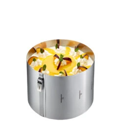 GEFU Tortenring TONDO CLIP, H 15 Cm