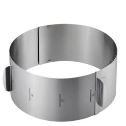 GEFU Tortenring TONDO XXL Mit Verstellgriffen, H 10 Cm -GEFU Verkaufsgeschäft 14304 gefu tortenring tondo xxl 10cm 03