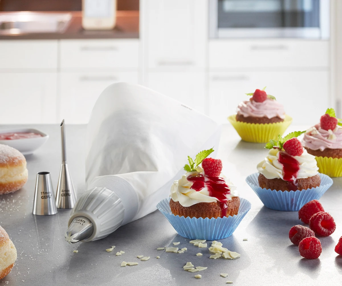 GEFU Spritzbeutel-Set DECORE, 5 Tlg. 6 GEFU Spritzbeutel-Set DECORE, 5 Tlg. – Bild 4