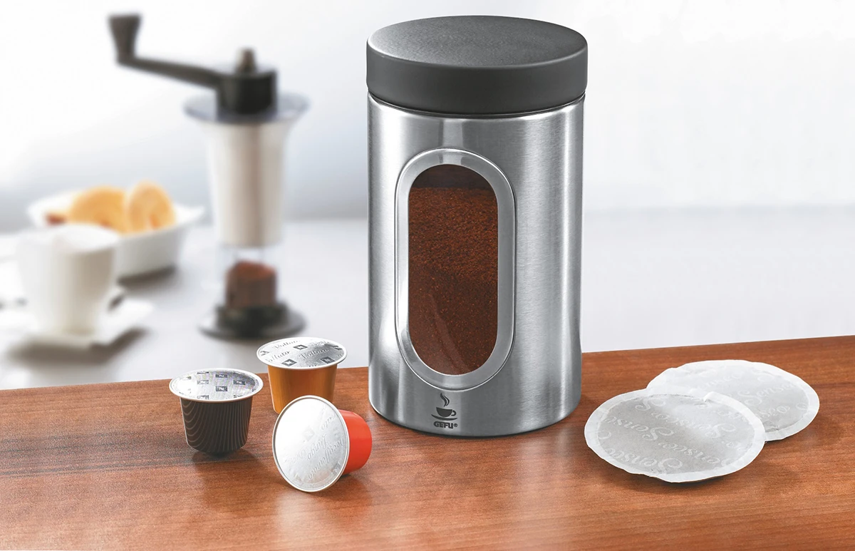 GEFU Kaffeepad-Dose PIERO 6 GEFU Kaffeepad-Dose PIERO – Bild 4