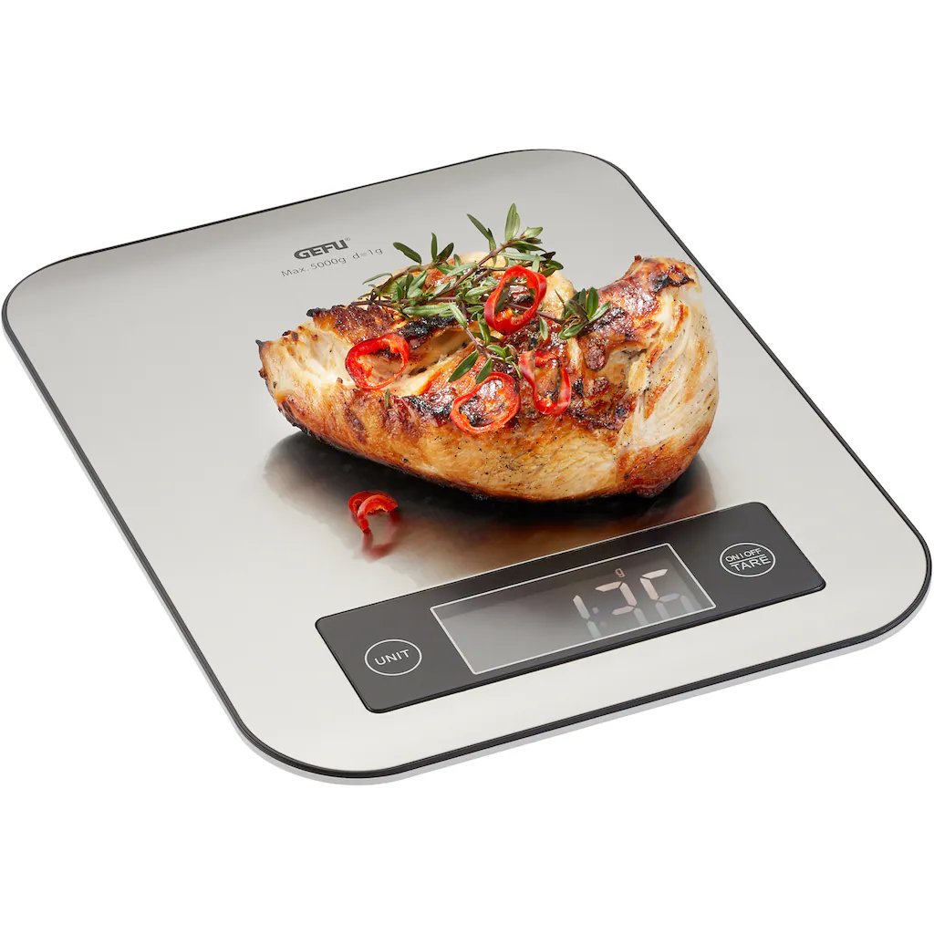 GEFU Küchenwaage »SCORE«, Bluetooth Funktion Mit Datenübertragung In Echtzeit Auf Das Handy 3 GEFU Küchenwaage »SCORE«, Bluetooth Funktion Mit Datenübertragung In Echtzeit Auf Das Handy