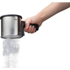 GEFU Küchensieb »SIVA«, (ideal Für Mehl/Puderzucker), Komfortable Einhandbedienung -GEFU Verkaufsgeschäft 315bc96dac423d837e4b53c2011e1e59