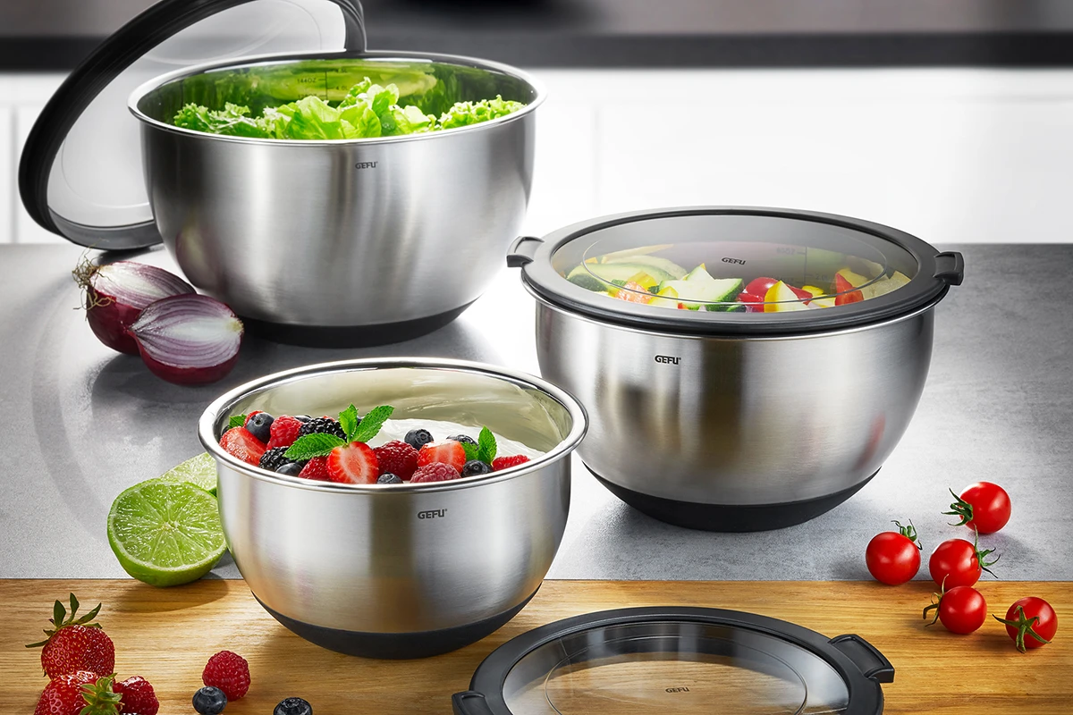 GEFU Frischhalteschüssel MUOVO, Ø 16 Cm 4 GEFU Frischhalteschüssel MUOVO, Ø 16 Cm – Bild 2