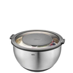 GEFU Schüssel-Set Mit Spritzschutzdeckel MUOVO, 2 Stück -GEFU Verkaufsgeschäft 35055 gefu schuessel set mit spritzschutzdeckel muovo 2 stueck 03