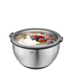 GEFU Schüssel-Set Mit Spritzschutzdeckel MUOVO, 2 Stück -GEFU Verkaufsgeschäft 35055 gefu schuessel set mit spritzschutzdeckel muovo 2 stueck 06