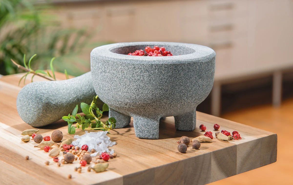 GEFU Granitmörser CRUNCHY, 10 Cm 4 GEFU Granitmörser CRUNCHY, 10 Cm – Bild 2