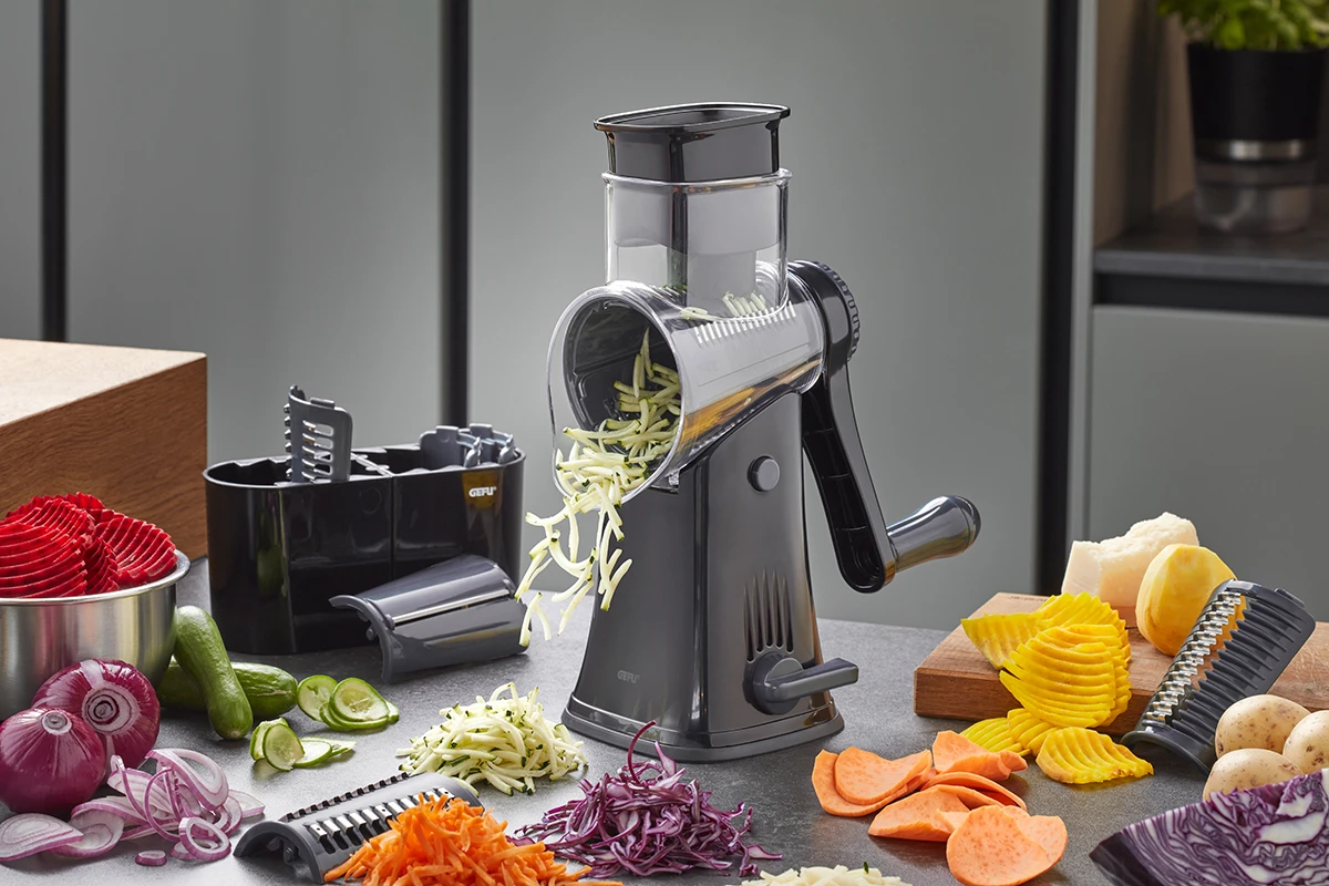 GEFU Trommelreibe CLICK 4 GEFU Trommelreibe CLICK – Bild 2