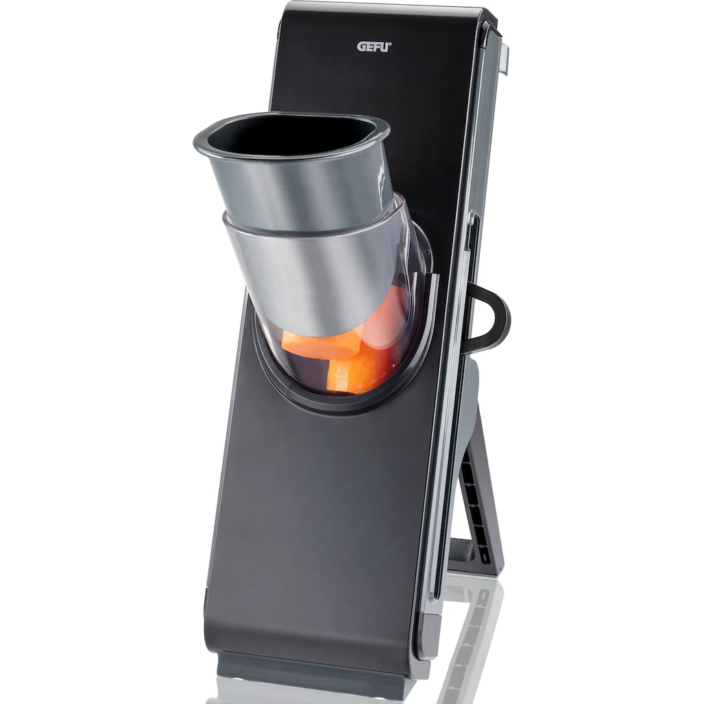 GEFU Gemüsehobel »Stando«, Ausklappbarer, Rutschfester Standfuß 4 GEFU Gemüsehobel »Stando«, Ausklappbarer, Rutschfester Standfuß – Bild 2