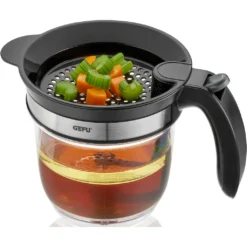 GEFU Fetttrennkanne »FLUIDO«, Kunststoff-Edelstahl, Müheloses Entfetten Von Suppen, Saucen Und Bratenfonds, 1 L 9 GEFU Fetttrennkanne »FLUIDO«, Kunststoff-Edelstahl, Müheloses Entfetten Von Suppen, Saucen Und Bratenfonds, 1 L -GEFU Verkaufsgeschäft bdf2cb199ea3369dbe3775a86e2a58fb