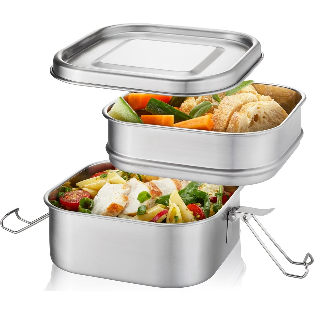 GEFU Frischhaltedose »ENDURE«, (Set, 1 Tlg.), Doppelstöckig 4 GEFU Frischhaltedose »ENDURE«, (Set, 1 Tlg.), Doppelstöckig – Bild 2