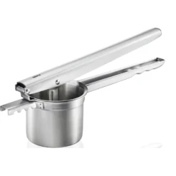 GEFU Kartoffelpresse »PRENSO«, (Set, Drei Auswechselbare Lochscheiben), Ideal Auch Für Saft- Und Spätzle, Stabile Edelstahlausfürhrung