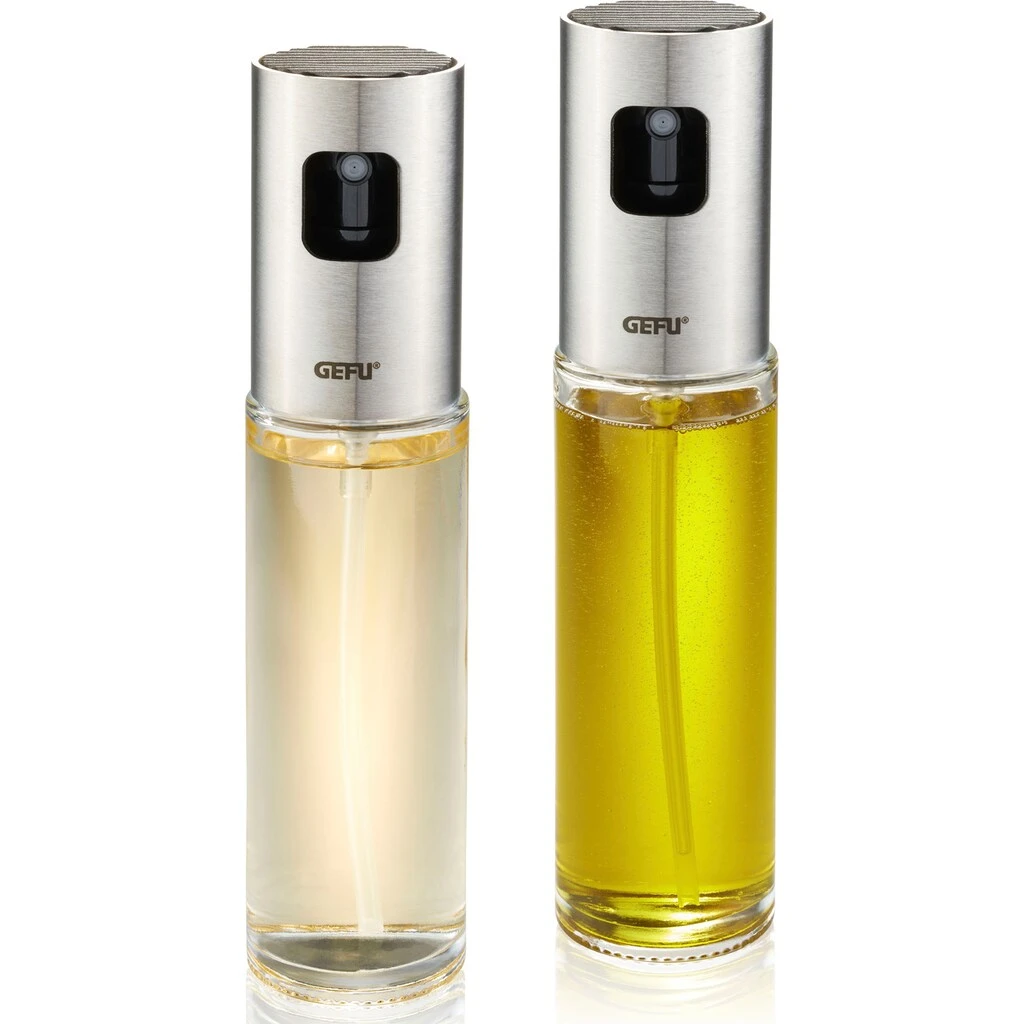 GEFU Menage-Set »NEVA«, (Set, 2 Tlg.), Essig-/Ölsprüher, 100% Auslaufsicher, Je 100 Ml 3 GEFU Menage-Set »NEVA«, (Set, 2 Tlg.), Essig-/Ölsprüher, 100% Auslaufsicher, Je 100 Ml