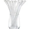 GEFU Glastrinkhalm FUTURE, 23 Cm Gebogene Form, 25 Stück In Transparent