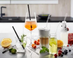 GEFU Glastrinkhalm FUTURE, 23 Cm Gebogene Form, 25 Stück In Transparent 7 GEFU Glastrinkhalm FUTURE, 23 Cm Gebogene Form, 25 Stück In Transparent -GEFU Verkaufsgeschäft gefu glastrinkhalm future 23 cm gebogene form 25 stuck in transparent 2