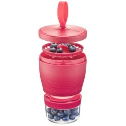 GEFU Snack Box FOODIE, 570 Ml Und 185 Ml In Himbeerrot 8 GEFU Snack Box FOODIE, 570 Ml Und 185 Ml In Himbeerrot -GEFU Verkaufsgeschäft gefu snack box foodie 570 ml und 185 ml in himbeerrot 2